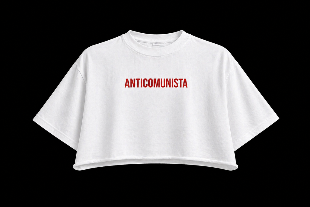T-Shirt para mujer ANTICOMUNISTA